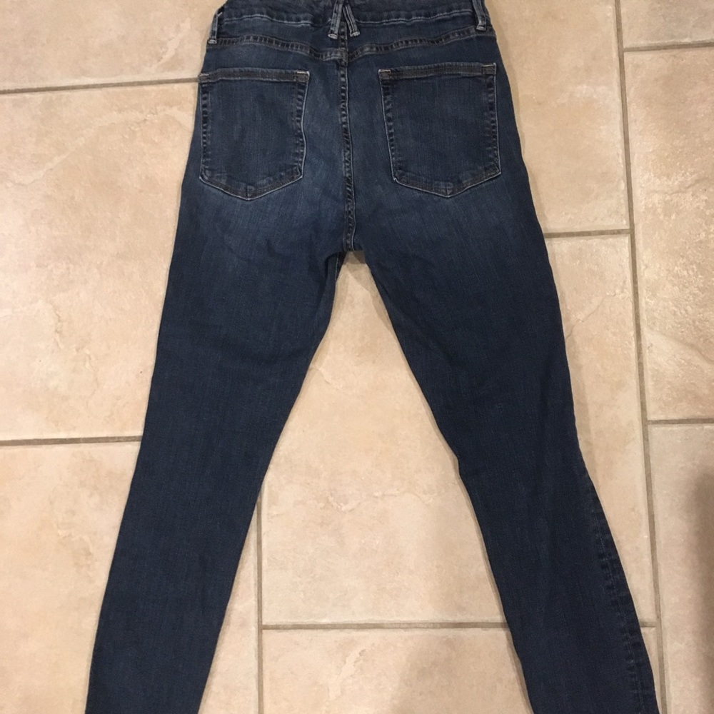 Good American high waisted skinny jeans